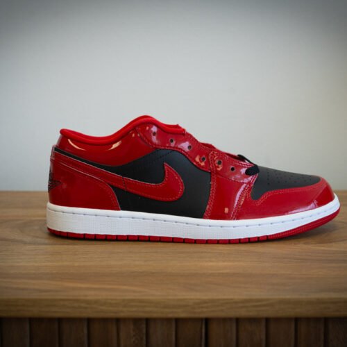 retro 1 low patent bred jordan 1 low SE patent